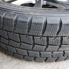 15インチアルミホイール＋スタッドレスタイヤ　185.65.15バリ山　４本セット 早い者勝ち！！の画像