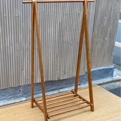 木製ハンガーラック 