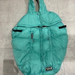 <7.AM.ANFANT> プーキーポンチョ フットマフ　ブラン...