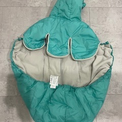 <7.AM.ANFANT> プーキーポンチョ フットマフ　ブランケット　防寒　の画像