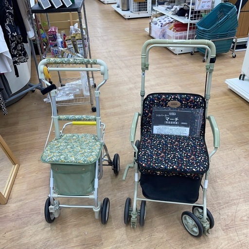 ★ジモティ割あり★   島製作所　シルバーカー　クリーニング済み SJ8175