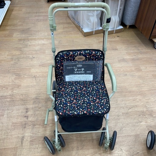 ★ジモティ割あり★   島製作所　シルバーカー　クリーニング済み SJ8175