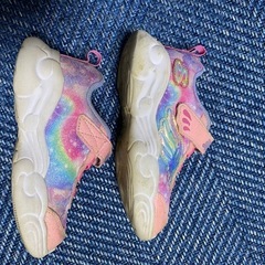 Nike & スケッチャーズ キッズスニーカーセットの画像