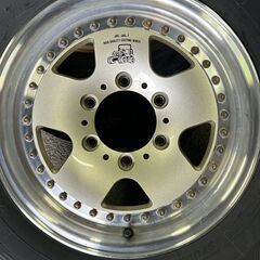 希少！【HIGH QUALITY CASTING 日本製】16×7JJ+35 ジムニー・ビックホーン スタッドレスタイヤ＆ホイールセット（YOKOHAMA ICE GUARD G075）の画像