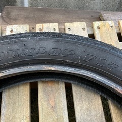 中古バイクタイヤ、使ってください。の画像