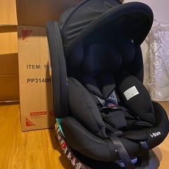 値下げ中！新品未使用　チャイルドシート　ブラック