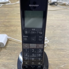 【電話機】SHARP A17-0096005 本体　電話機　充電...