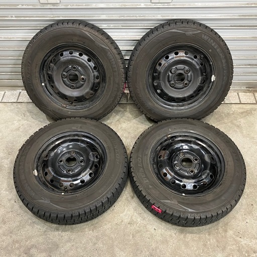 【3324】21年 145/80R13 ダンロップ ウインターマックスWM02 ミラ ムーヴ コンテ タント スタッドレス
