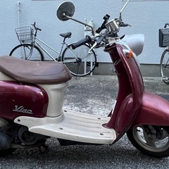 自賠責3年付！ヤマハ　原付
　vino　ビーノ　2スト　　　　　　の画像