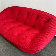 ★リーン・ロゼ プルム 2P ソファ ligne roset 2人掛け レッドの画像