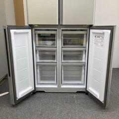 ★AQUA 420L 4ドア冷凍冷蔵庫 AQR-TZ42M 2022年製の画像