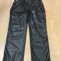 HYOD スマートレザーパンツ ブラック サイズ33 SMT-005 中古美品