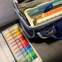 お話しピカポン、ピアニカ、水彩画セット、さんすうボックスまとめて4点セットです。 の画像