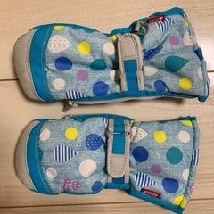 【スノーグローブ】幼児用　水色