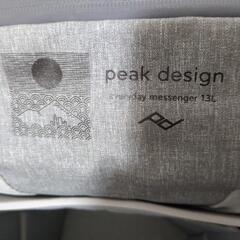 0円　中古ピークデザイン　カメラバック　13Lの画像