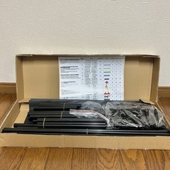 シューズラック　ハンガーラック　4段　幅60　ステンレス　フック付き　工具不要　組立 の画像