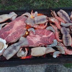 新年肉海鮮BBQor鍋スイーツ交流会😋🍻