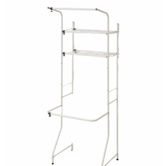 【受付終了】【幅伸縮】洗濯機収納ランドリーラック