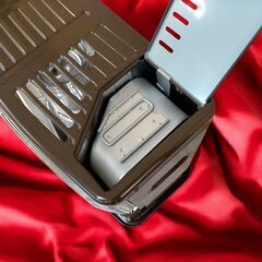 【売約済】【札幌引取限定】石油ストーブ 手回しで点火 トヨトミの画像