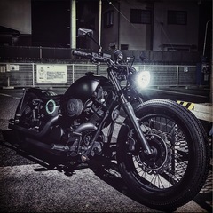 ドラッグスター250 フルカスタムの画像