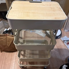 【決まりました】キッチンワゴン