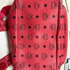  (韓国購入) MCMのレザーリュックサック（保管袋付き）  の画像