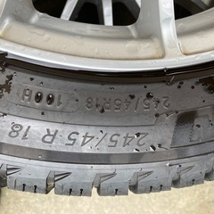 245/45R18スタッドレスアルミセットの画像