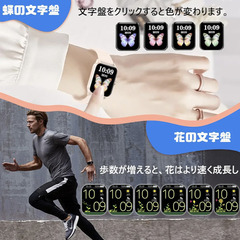 ✨新品✨ スマートウォッチ 通話 通知 歩数計 多機能の画像