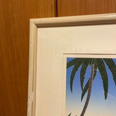 トーマス・マックナイト　鉛筆直筆サイン入り シルクスクリーン　絵画　版画　風景画　海 の画像