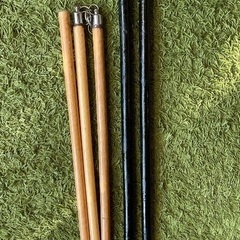 中国武術武器　三節棍とブルースリー黒塗りラタンカリスティック　