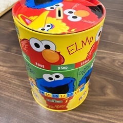 セサミストリート　貯金箱