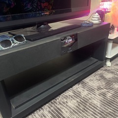 本日だけ値下げ重低音スピーカー内蔵テレビ台 