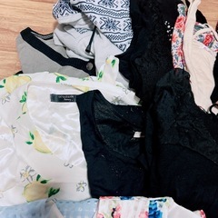 レディース　服まとめ売り　ワンピース　トップス　15点の画像