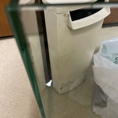 ガラス水槽 36㎝　GEXサイレントフロー　砂利の画像