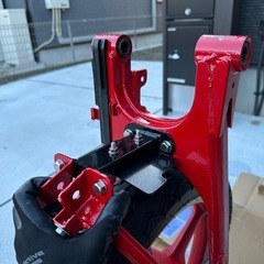 z400gp リア、スイングアーム、ホイールセット（フロントホイールもお