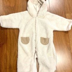 【お取引中】もこもこカバーオール　50〜70㎝