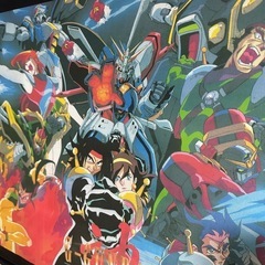 機動武闘伝Gガンダム タペストリー 超貴重品の画像