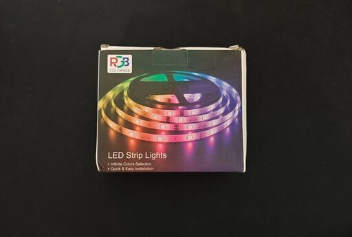 LED RGB 5M x2セットアプリ + 44キーリモコン