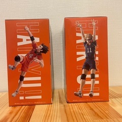 ハイキュー!! ポージングフィギュア　西谷夕、月島蛍 2体セットの画像