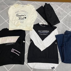 ★8/13〜16限定お取引★秋冬洋服まとめ売り　150〜160 12点セットの画像