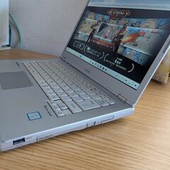 【届けます】第7世代　CF-LX6　インテル Core i5-7200U 　8GB / SSD 128GB / マルチドライブ搭載　Windows 11 64bit  フルHD office2021の画像