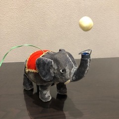 増田屋　1960年代製　Walking Elephant ブリキ 当時物の画像
