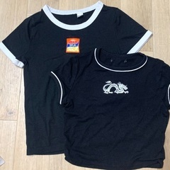ベルシュカ　H&M セット　XS S  ドラゴン　龍　クロップ　...