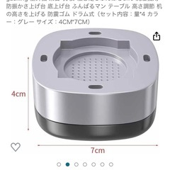 洗濯機用防振かさ上げ　ふんばるくん