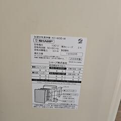 ジャンク品　SHARP　加湿空気清浄機 イオン発生機能搭載の画像