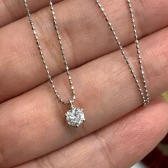 ダイヤモンド　ネックレス　0.3ct 1P 2g