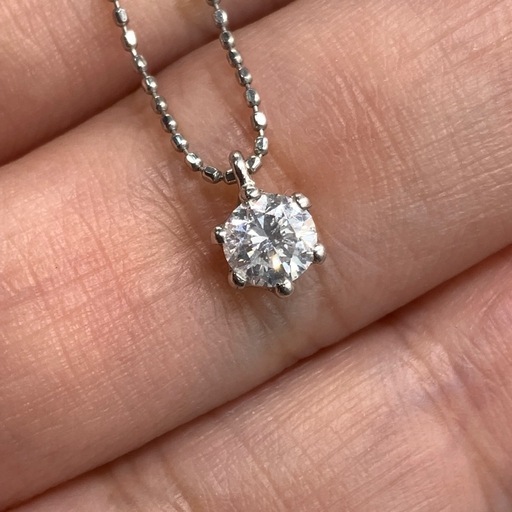 ダイヤモンド　ネックレス　0.3ct 1P 2g