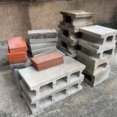 ブロック、レンガ各種まとめて
