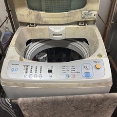 三菱製9k 洗濯機　動きます