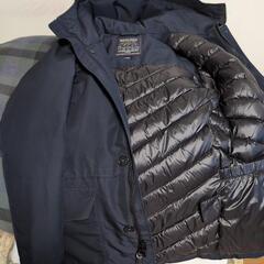 【早い者勝ち！】WOOLRICH　マウンテンパーカーダウン　ゴアテックス　GORE-TEX　 M相当　ダークネイビーの画像